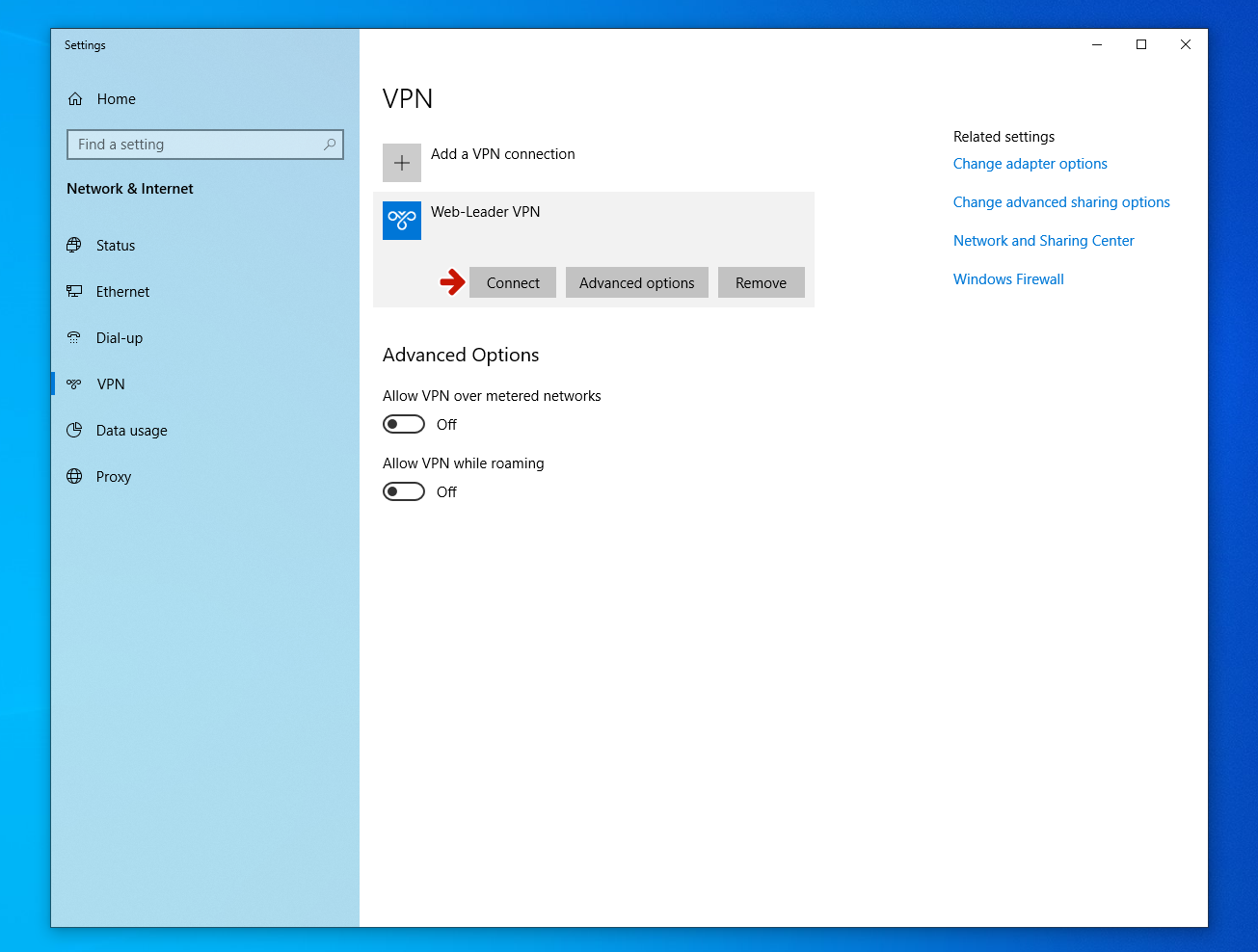 How to setup L2TP VPN on Windows 10 Knowledgebase Web-Leader.net